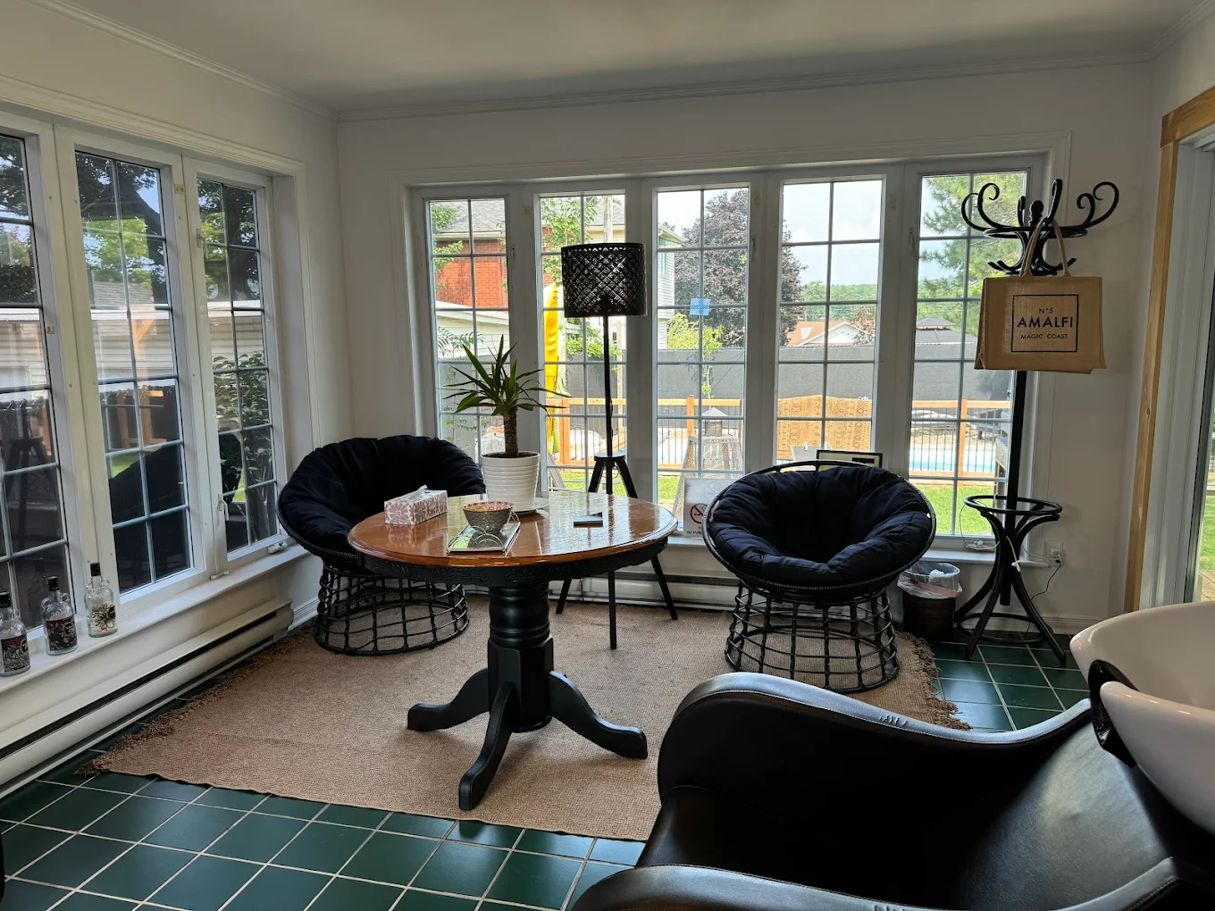 Intérieur du salon Maison Barbier